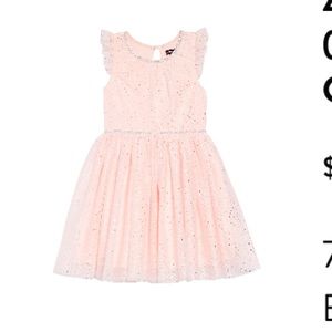 Zunie Foil Star Tutu Dress (Girl size 7)